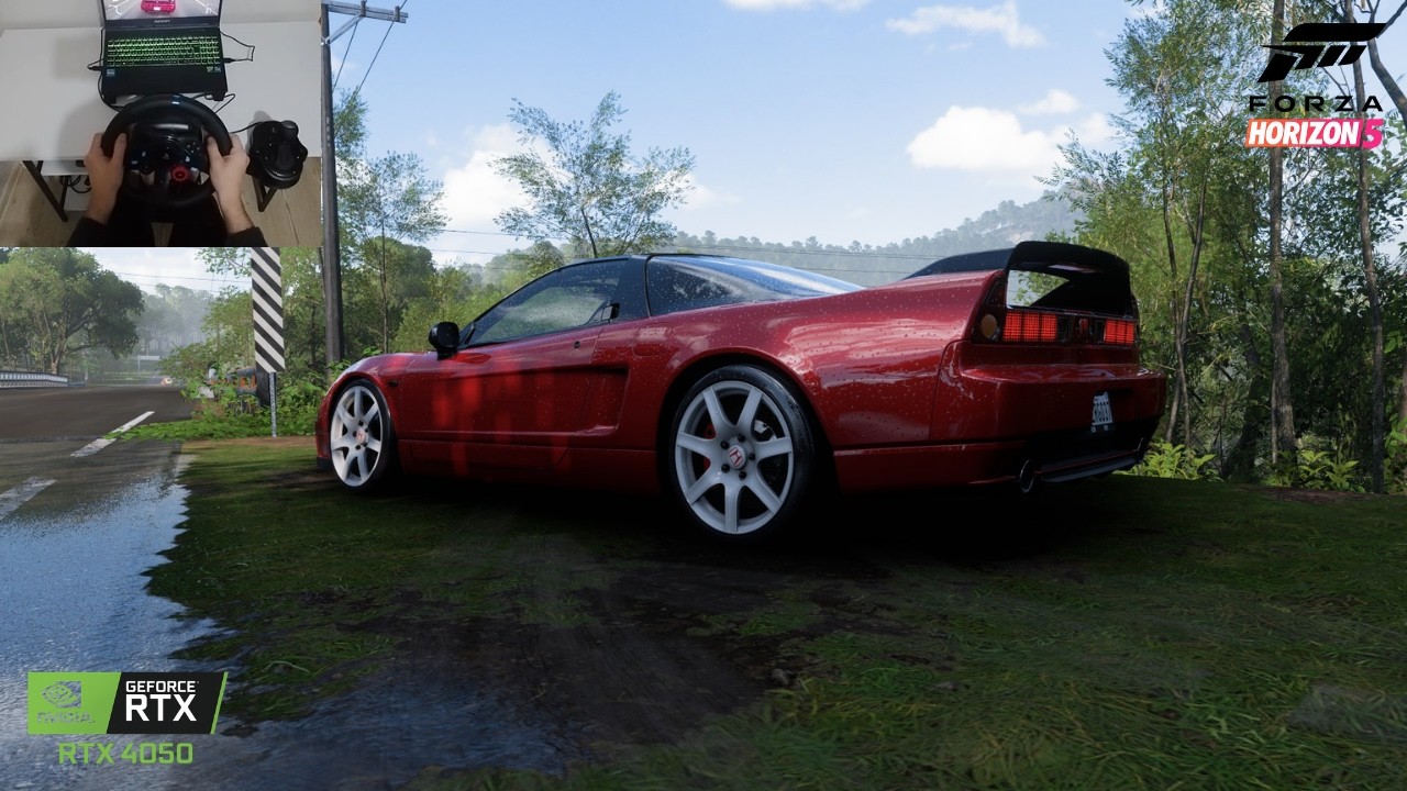 Honda NSX | Forza Horizon 5 | Steering Wheel Gameplay
