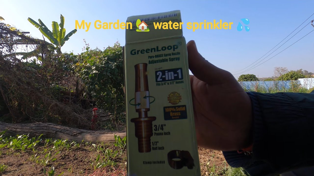 High-Pressure Farm spray with GreenLoop 2-in-1 Brass Nozzle #sprayingmachine #sprinkle 22 Jan 2026