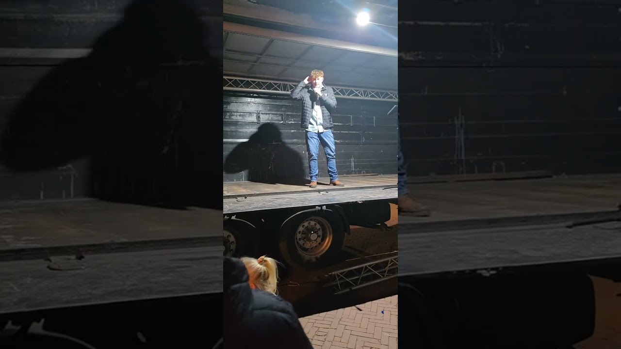 Klaas henstra  in de Westereen 