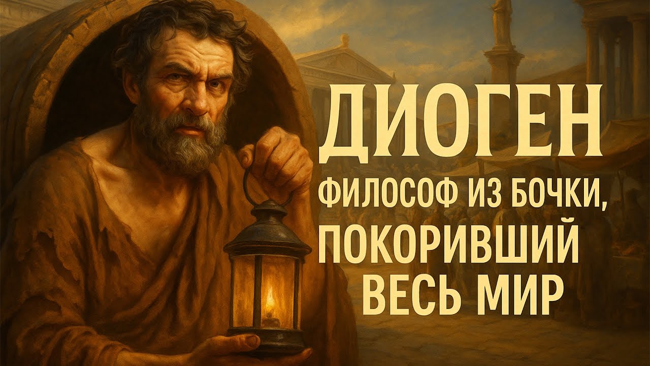 ДИОГЕН: Философ Живший В БОЧКЕ, О Котором Говорит Весь МИР