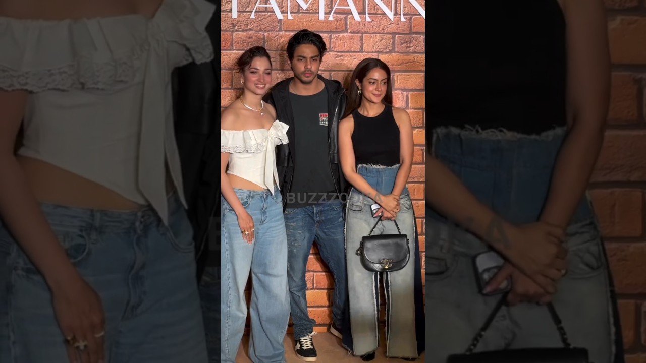 Aryan Khan aur Rasmika mandana sad😔 moments on the stage #sad #bollywood #shortsfeed  #viral #search