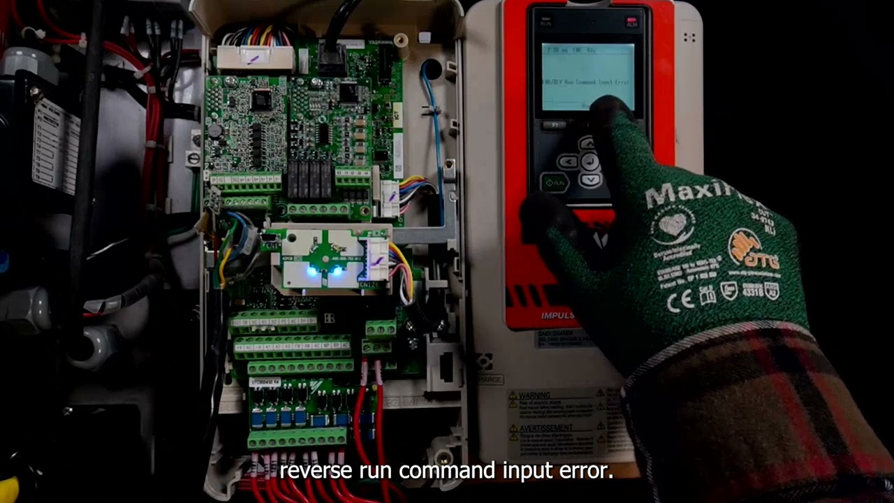IMPULSE&reg; &bull;Series 5 AC Variable Frequency Drives: EF Fault | CMCO
