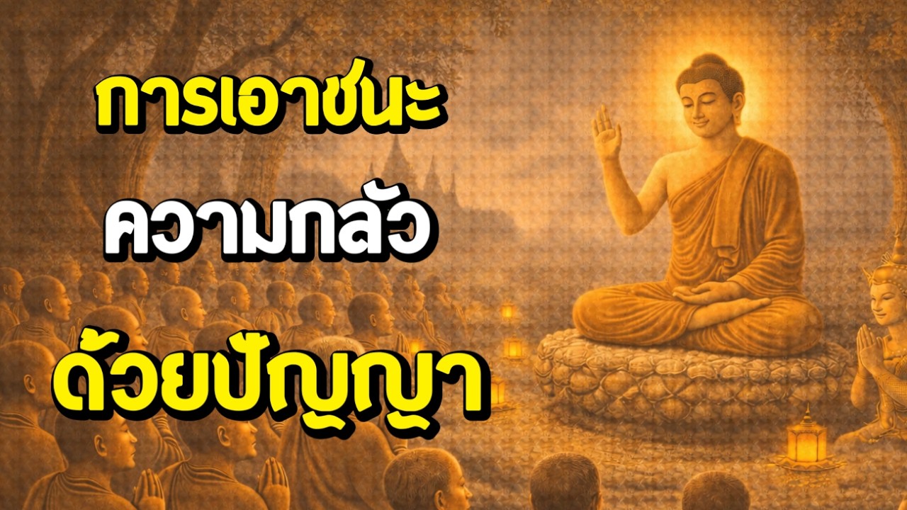 การเอาชนะความกลัวด้วยปัญญา | ฟังธรรมผ่อนคลาย | Ep.56