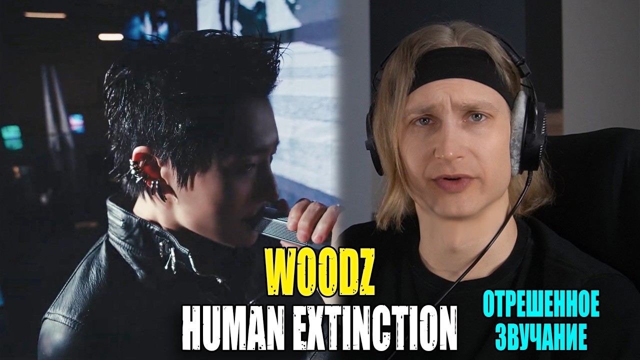ОТРЕШЕННОЕ ЗВУЧАНИЕ... WOODZ — HUMAN EXTINCTION | Звукорежиссер смотрит