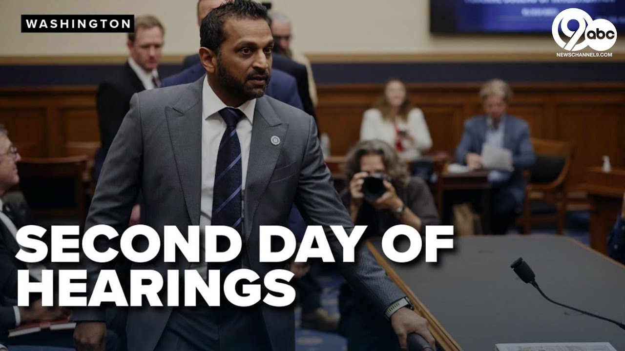 Second day of hearings: House reps yell at Kash Patel over handling of Epstein files