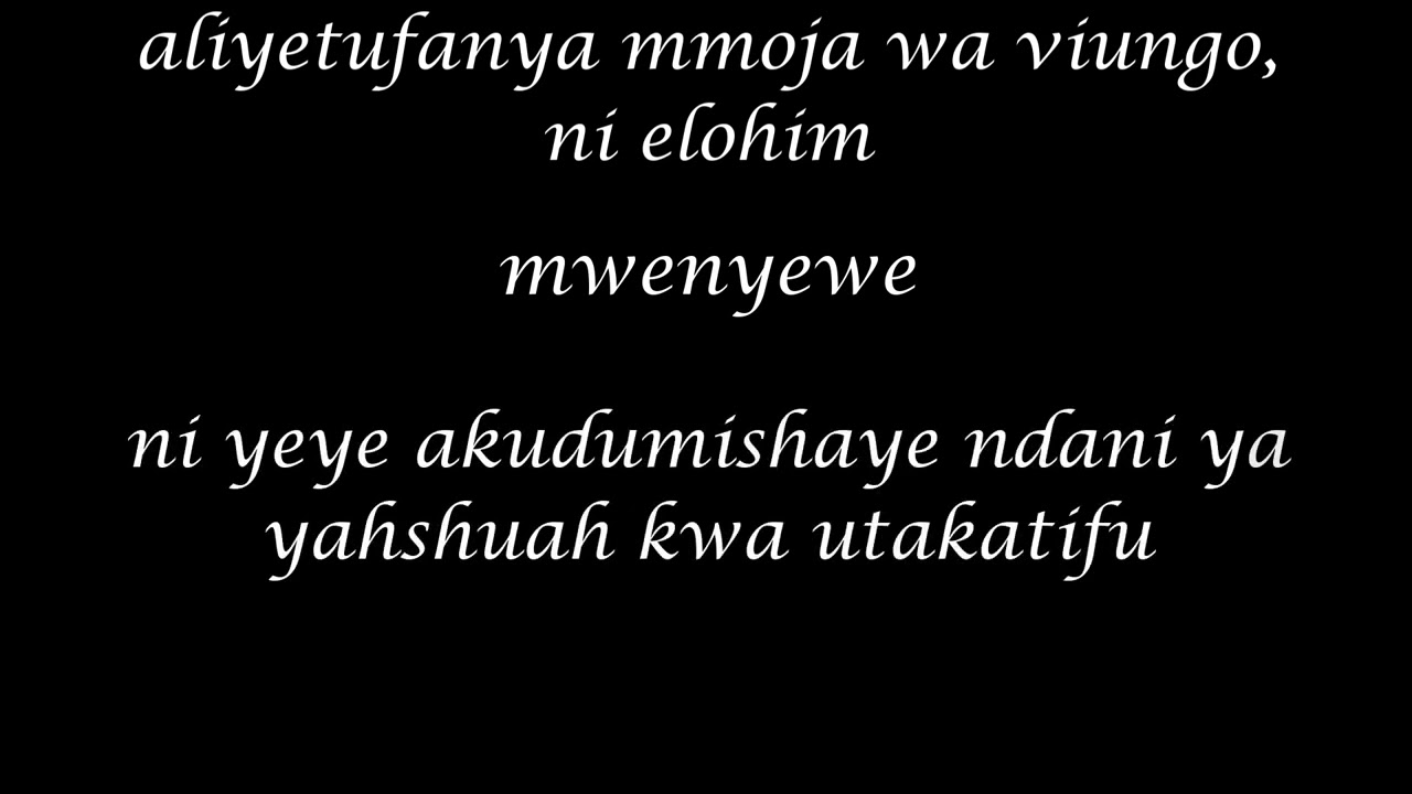 twakushukuru lyrics