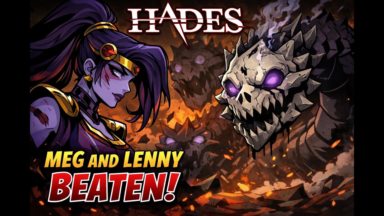 MEG AND LENNY DEFEATED!!!!!! HADES RUN 3&4