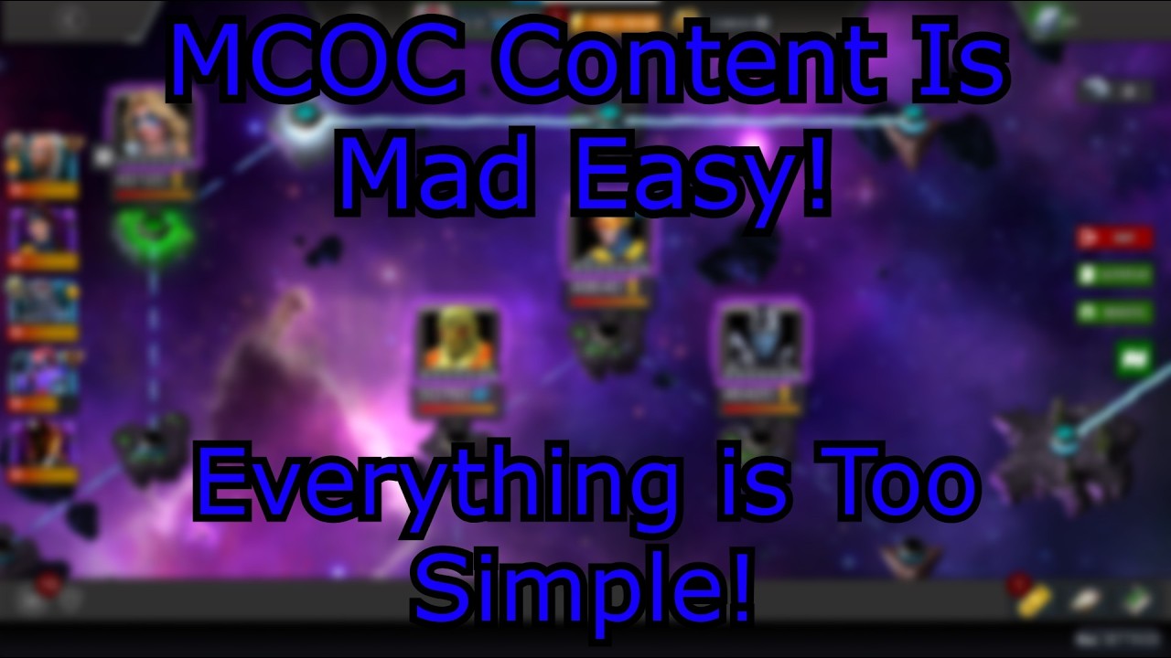 Mcoc Content Is So Easy - Marvel Contest Of Champions
