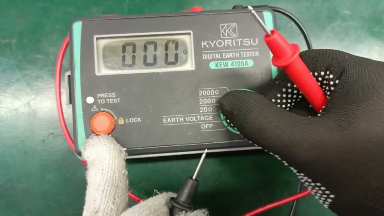 REPAIR KYORITSU EARTH TESTER KEW 4105A | INGRESS MALAYSIA
