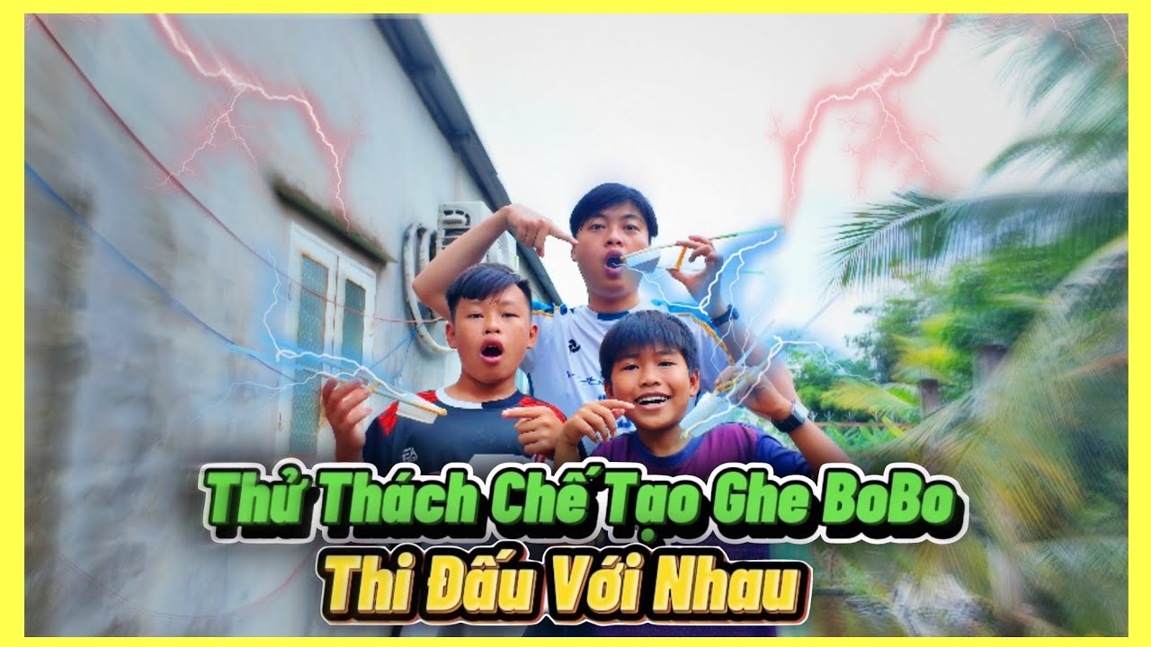 Lộc Cá Chép | Thử Thách Bé Lâm Và Shima “Đua Ghe BoBo” Với Nhau Ai Sẽ Thắng ???