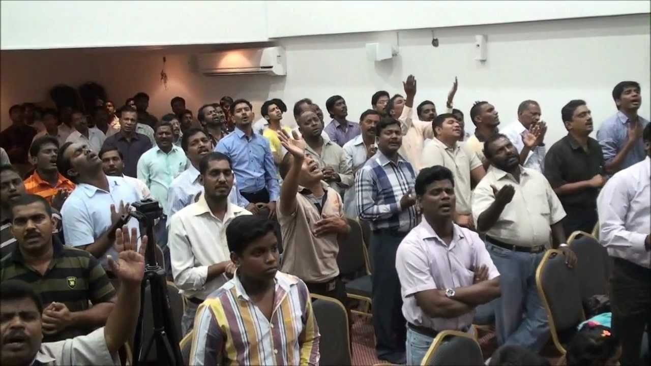 Yesuvae Ummai Uyarthiduvaen, Live Worship, Word of God Church, Doha - Qatar