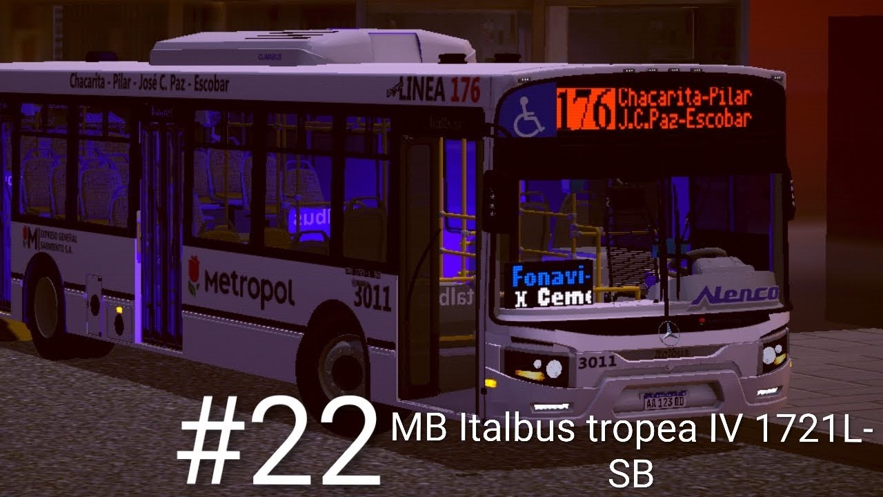 Serie de PBS2 #22 especial 100 videos!!! 🤩🔥🦊🥰💕 Línea 176 interno 3011 italbus tropea IV 1721L-SB 