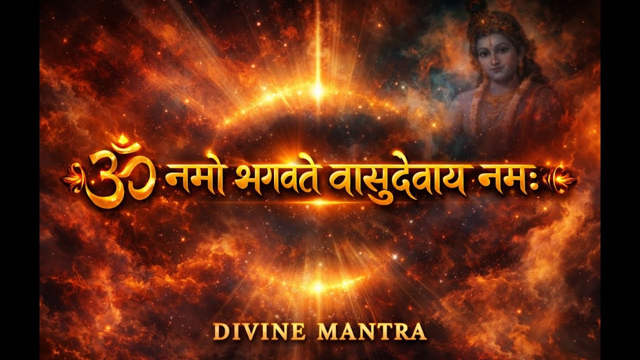 ॐ नमो भगवते वासुदेवाय नमः Om Namo Bhagwate Vasudevay Namah I Mantra 2026 I Full HD video