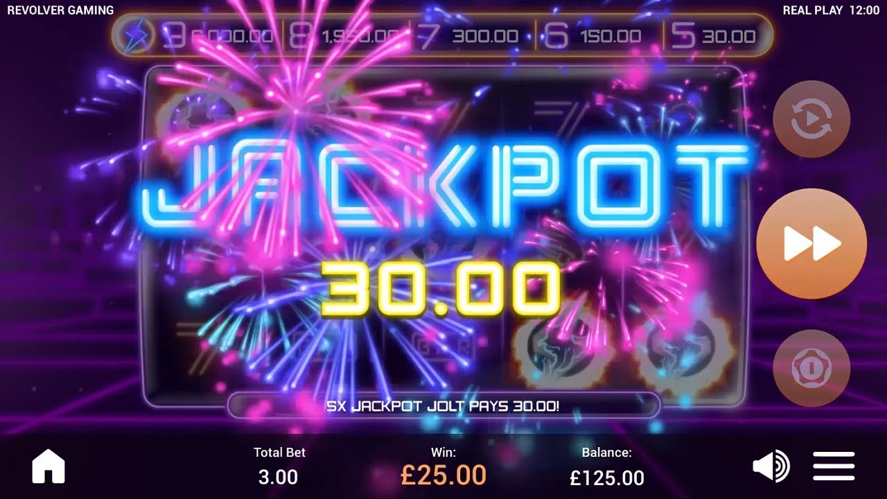 Neon Blaze Online Slot from Revolver Gaming