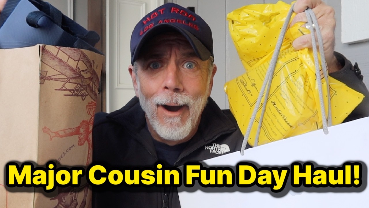 MAJOR COUSIN FUN DAY HAUL - ALL NEW STUFF!