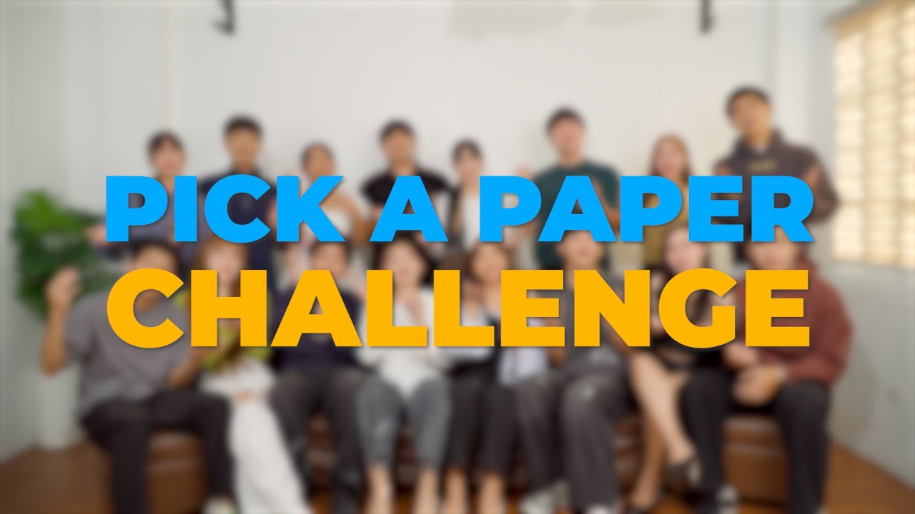 VLOG 207 Pick a paper Challenge Maraming Kikiligin dito