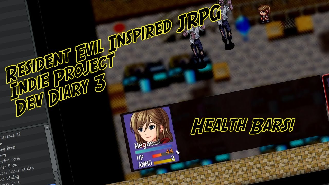 Resident Evil Inspired JRPG Indie Dev Diary 3 (September 2022)