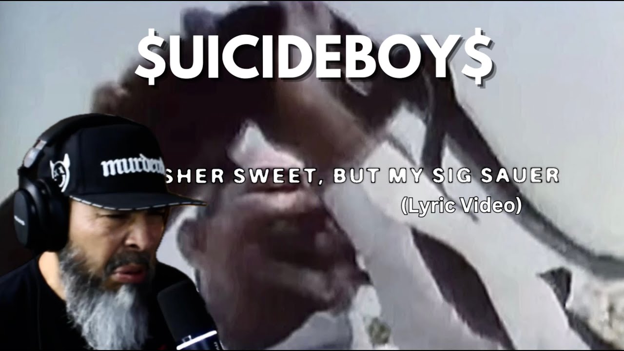 $UICIDEBOY$ x GERM - MY SWISHER SWEET, BUT MY SIG SAUER (Lyric Video) The Beat Is Nasty!!!
