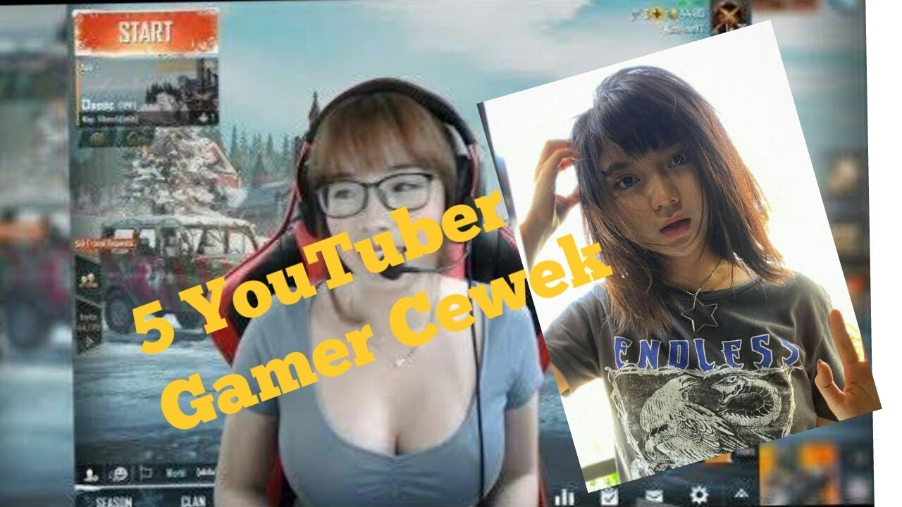 5 YouTuber Gamer Cewek Cantik dan terpopuler