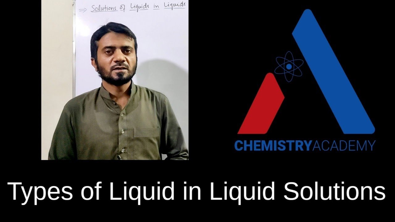 Types of Liquid in Liquid Solutions|Water-Phenol System|Grade 11
