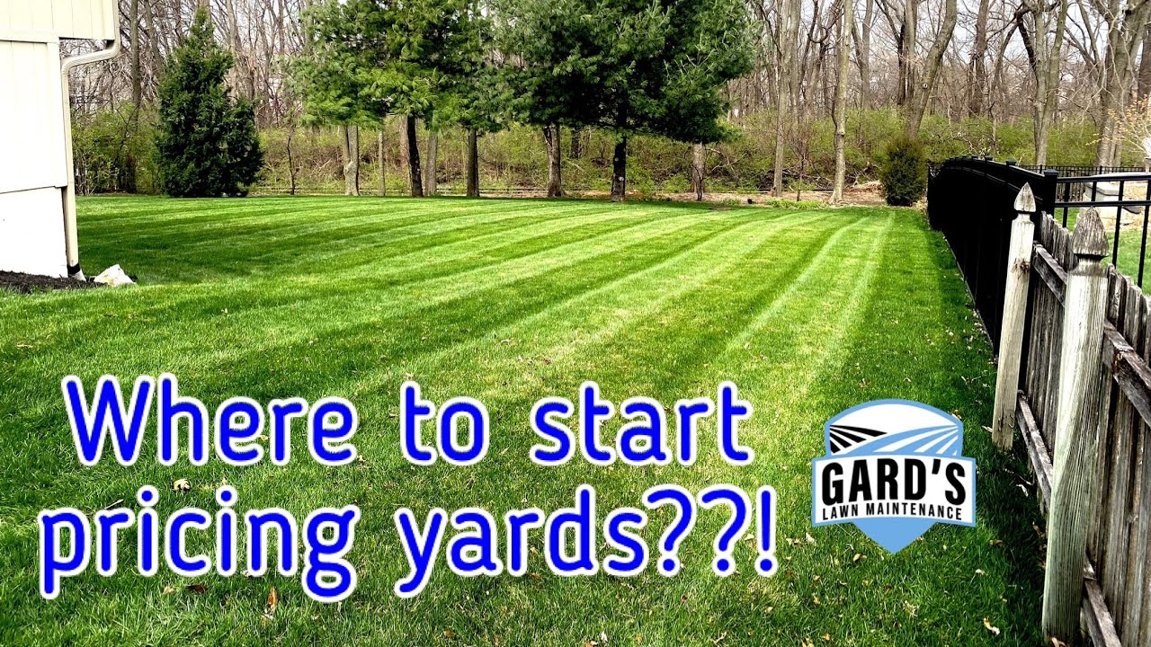 How to price lawn care and mowing! Pricing revealed from million dollar companies!