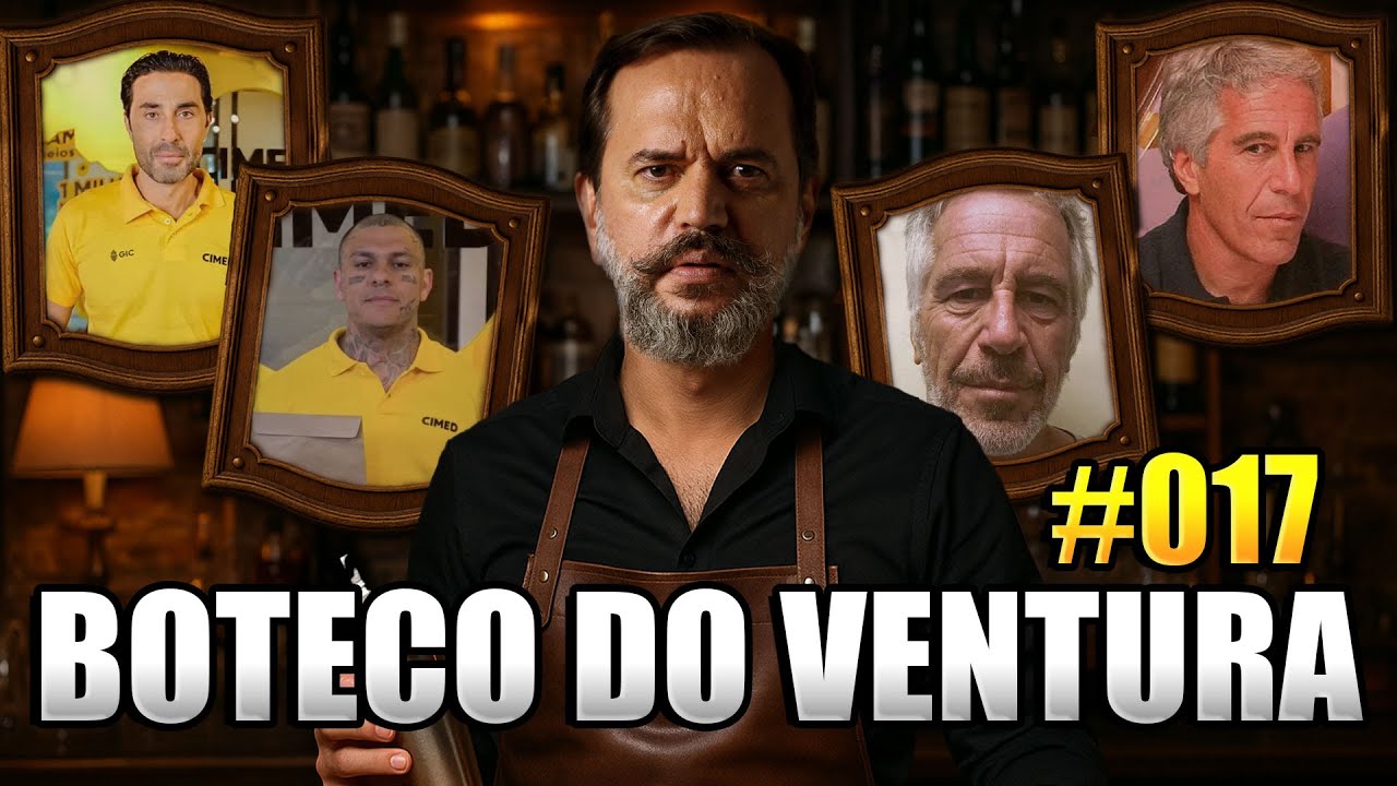 RICARDO VENTURA COMENTA POLÊMICA COM JEFFREY EPSTEIN E TOGURO NA CIMED!! | BOTECO DO VENTURA #017
