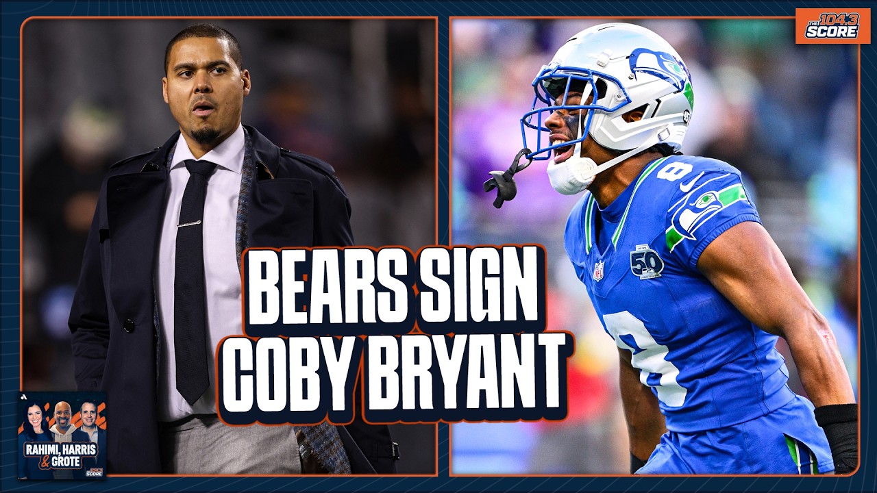 REACTION: Bears to sign Super Bowl champion safety Coby Bryant on a 3-year deal | NFL free agency