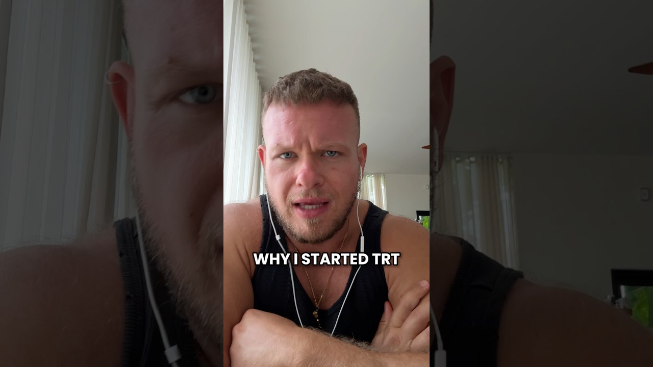 Причина, по которой я начал заместительную терапию тестостероном 