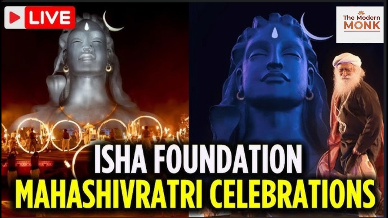 Maha Shivratri 2026 Celebration at Isha, Sadguru 🔴 Live | Night of Lord Shiva | Powerful Chants