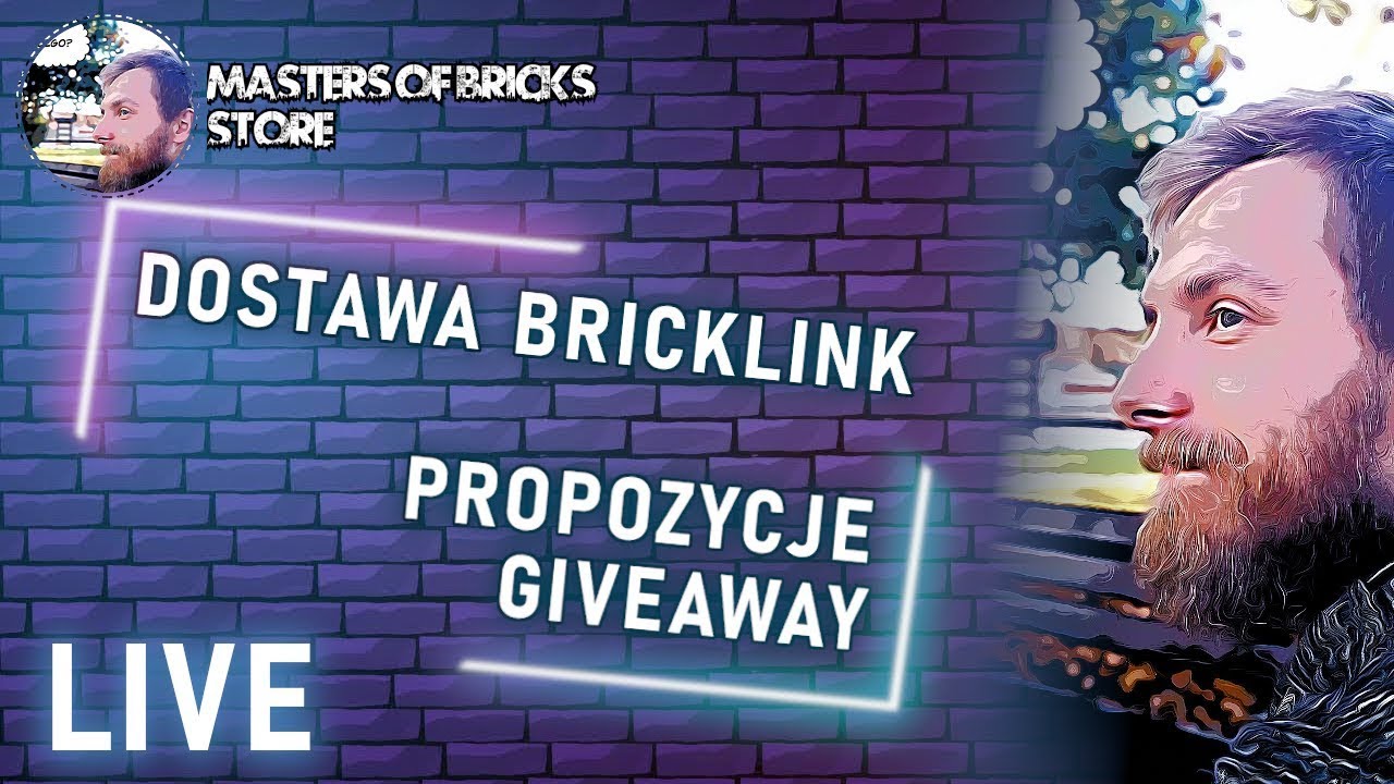 PROPOZYCJE DO GIVEAWAY + MAŁA DOSTAWA NA SKLEP BRICKLINK | MASTERS OF BRICKS