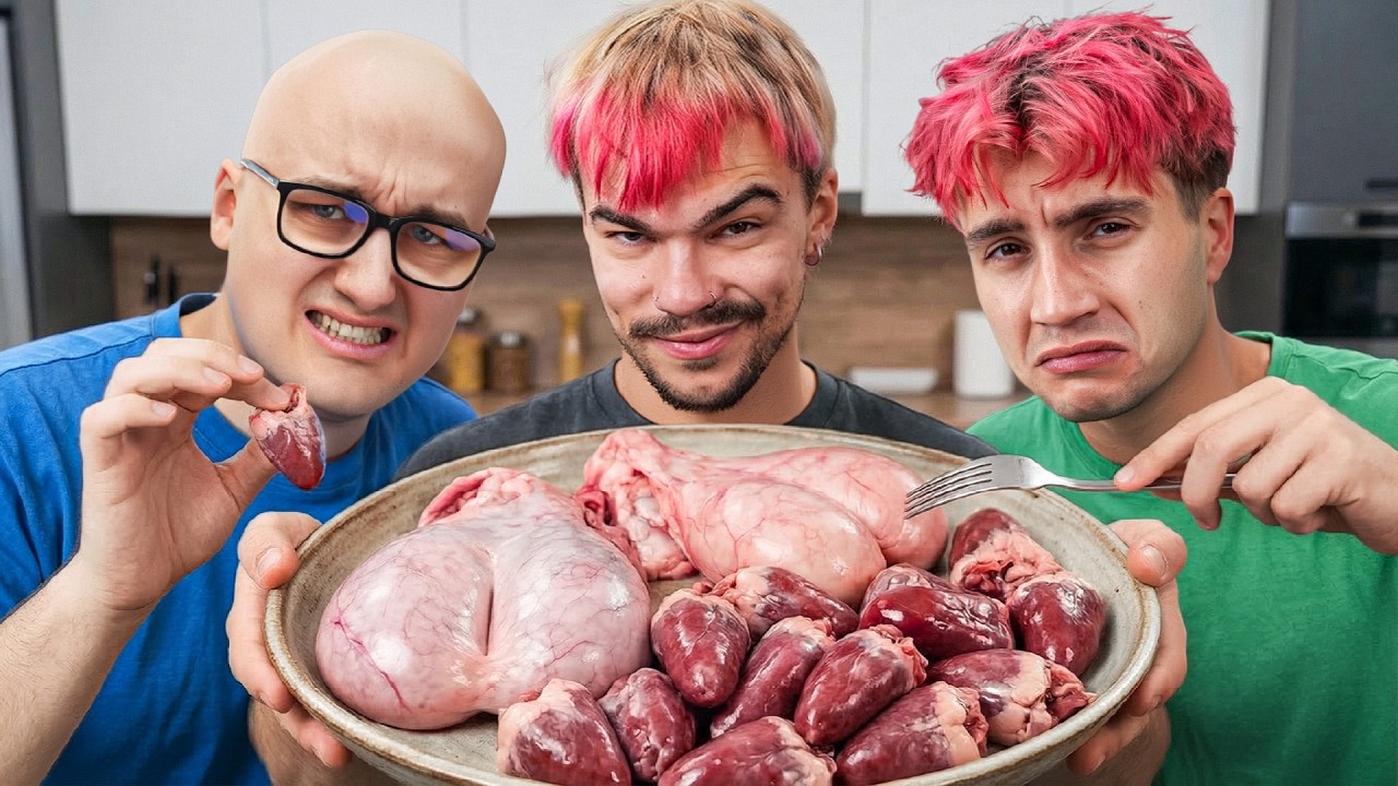 INFLUENCERZY VS OBRZYDLIWE JEDZENIE