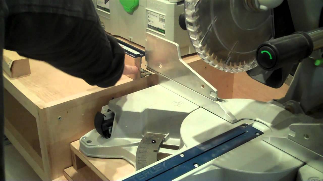 Ultimate Miter Saw Stand with Festool Kapex