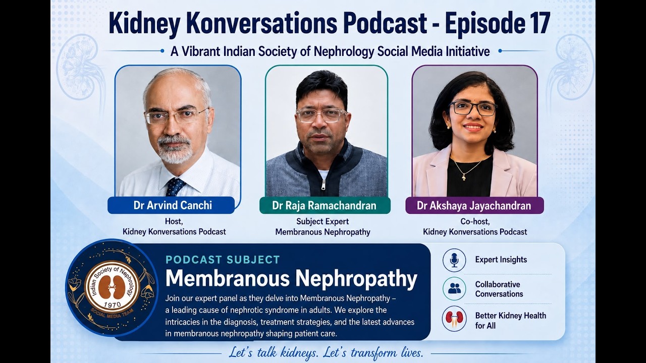 Мембранозная нефропатия &mdash; Kidney Konversations, эпизод 17