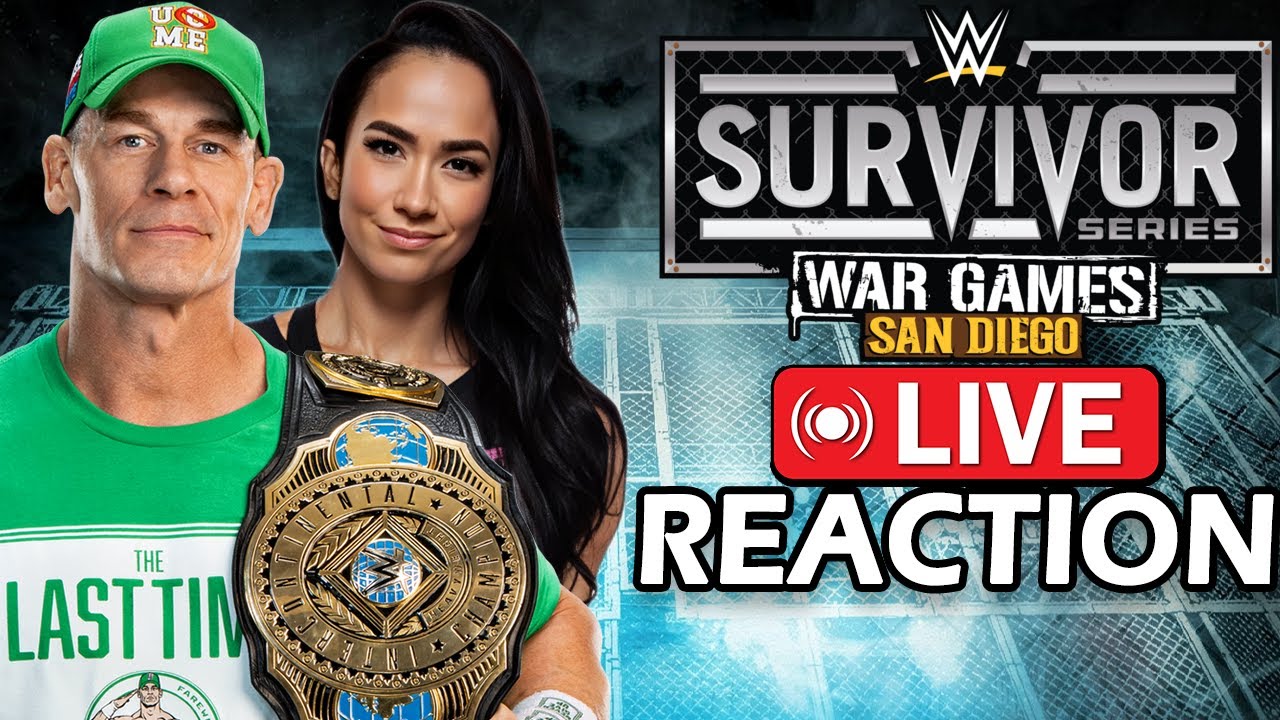 SURVIVOR SERIES WAR GAMES 2025 LIVE REACTION IN ITALIANO | WATCH ALONG
