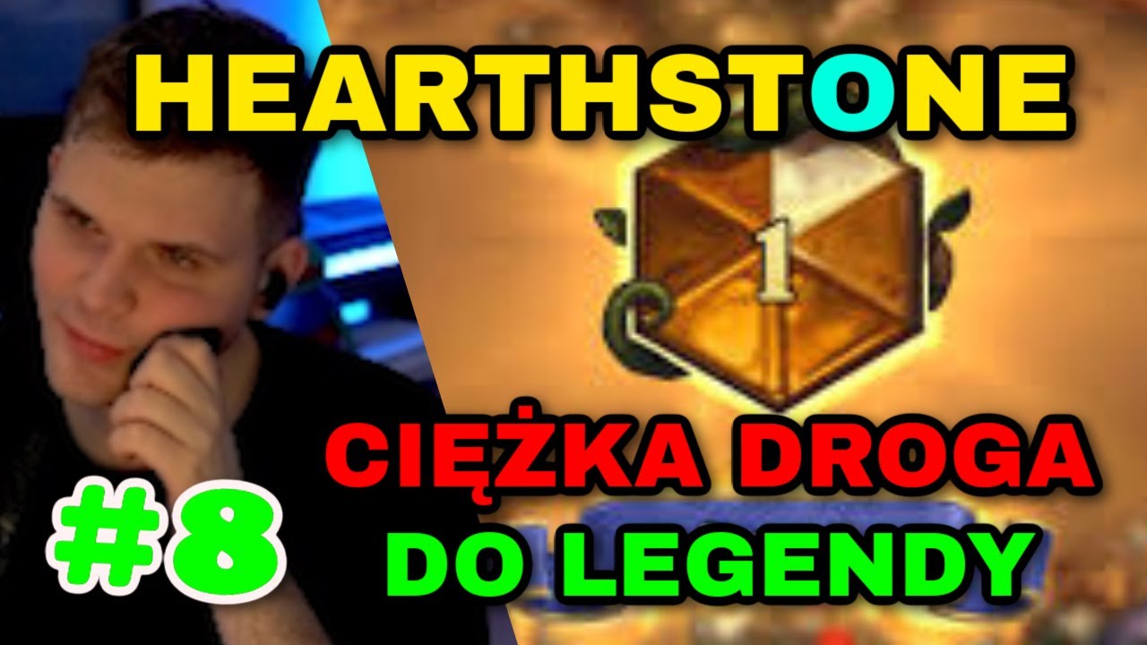 GUCIO I HEARTHSTONE #8 | CIĘŻKA DROGA DO LEGENDY | CORAZ BLIŻEJ DO ZMIANY DECKU #gucioshoty #gucio