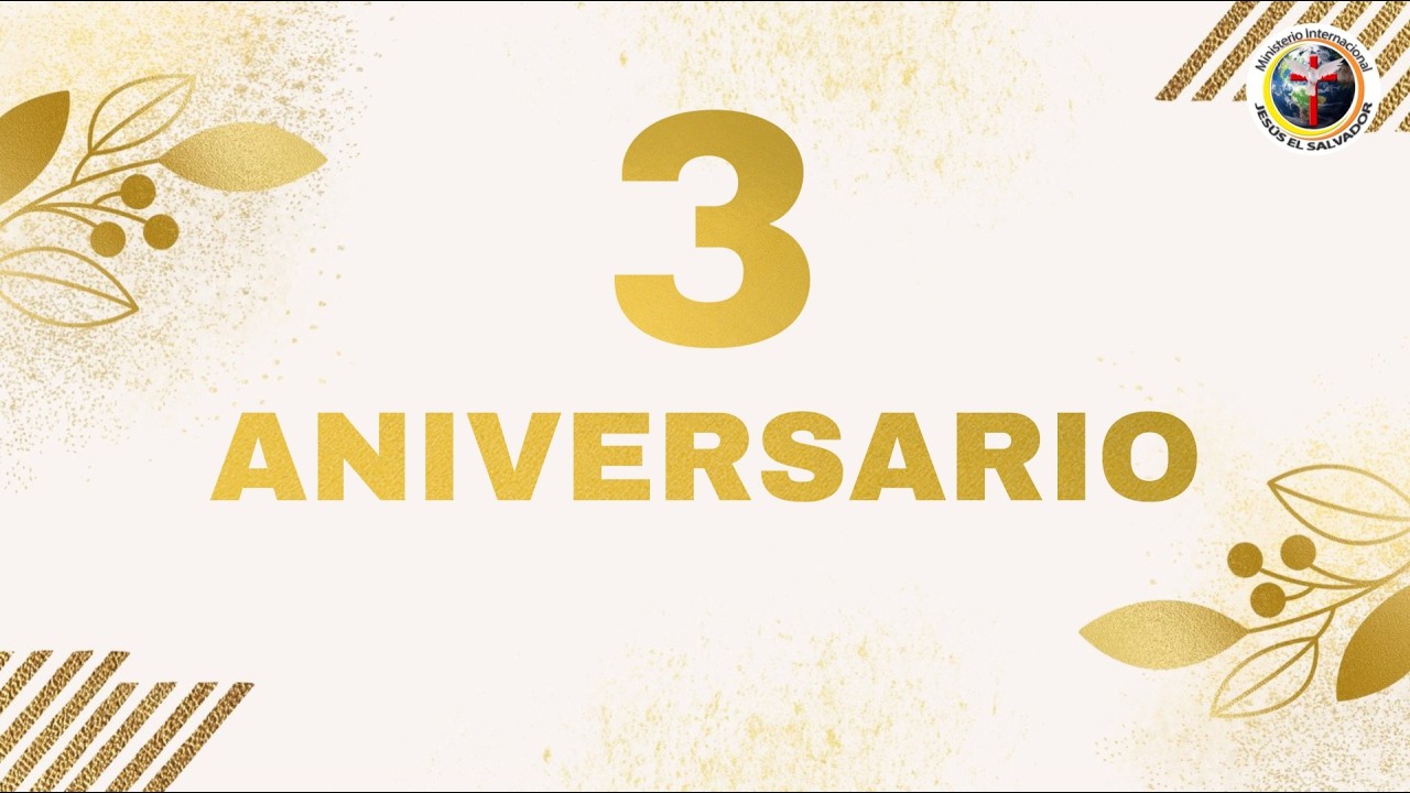 3 ANIVERSARIO