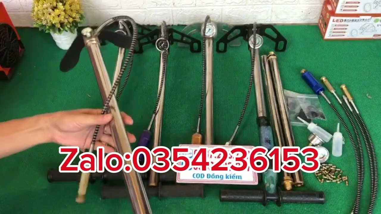 Bơm tay nén khí cao áp pcp mới nhất rẻ nhất/hàng nhập khẩu 