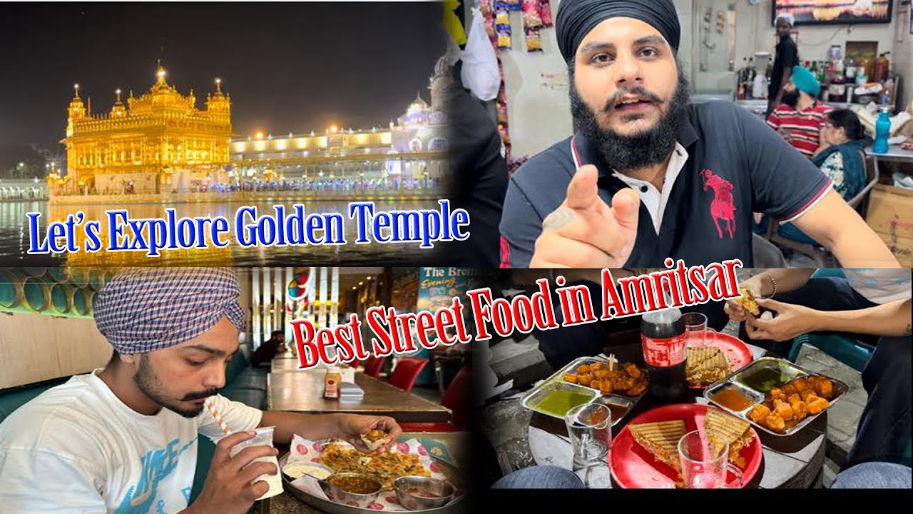 GOLDEN TEMPLE || AMRITSAR STREET FOOD || KHALSA COLLEGE AMRITSAR VLOG 🚀