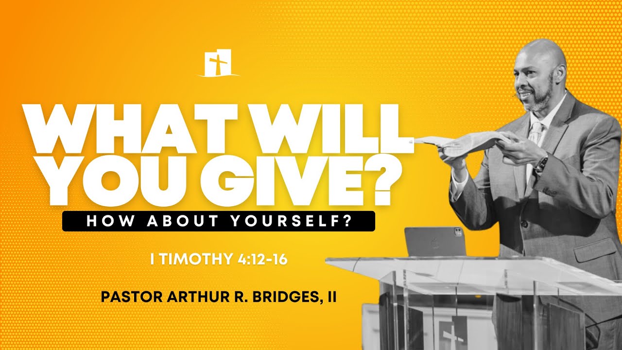 What Will You Give?| GPGMBC Sunday Worship  7/20/2025 10:00AM - Pastor Arthur R. Bridges II