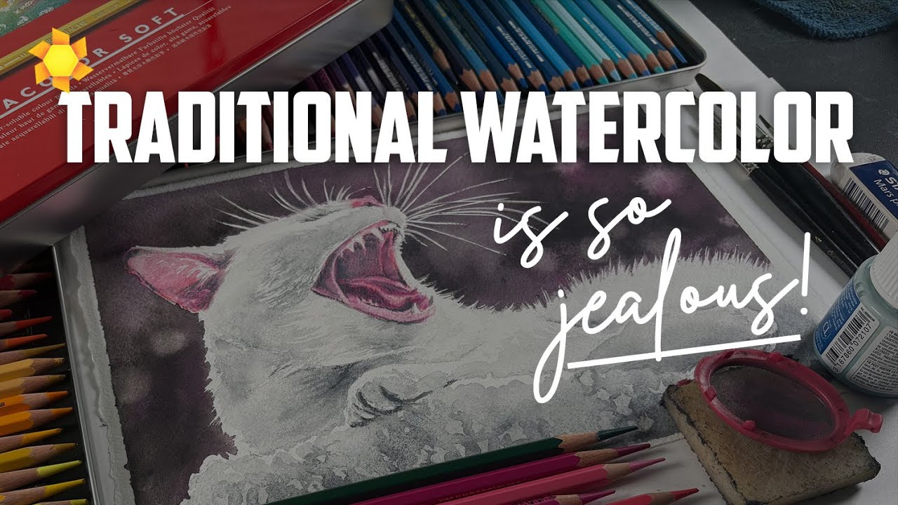 Make your watercolors JEALOUS.