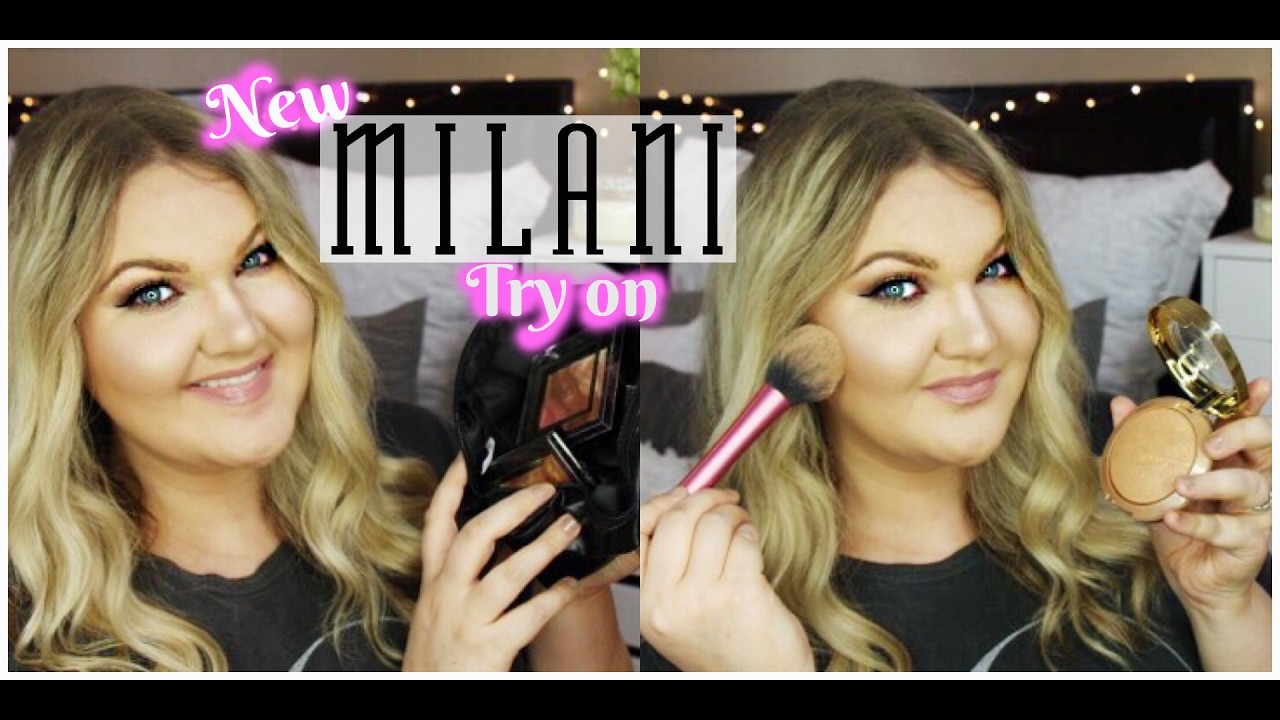 What's New MILANI COSMETICS | Try On + Haul