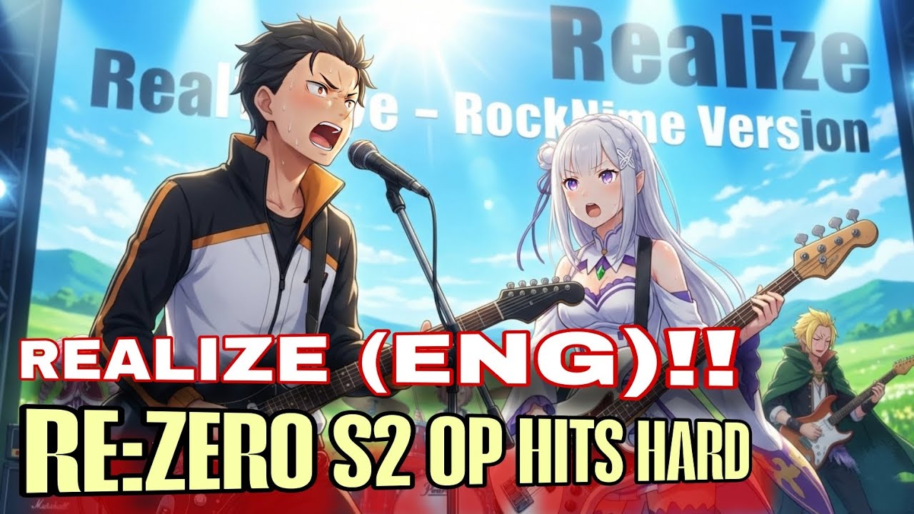 Realize (English Version) – Re:ZERO S2 OP | Cover by RockNime
