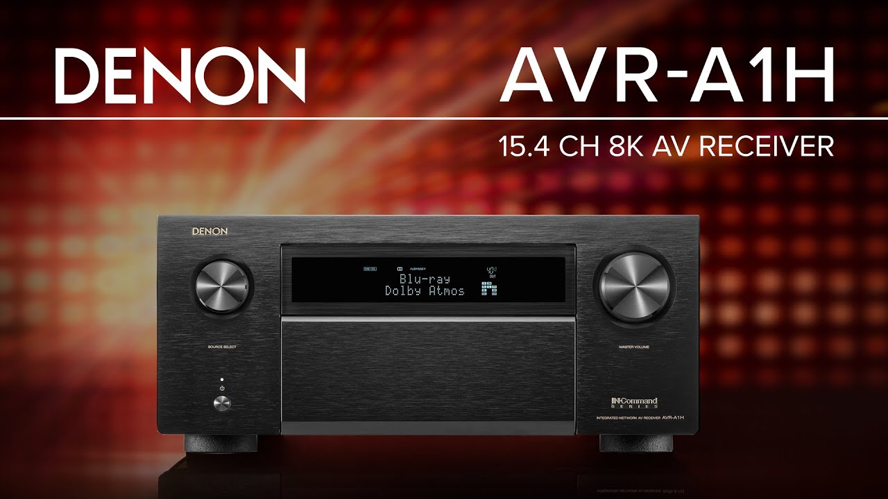 Denon AVR-A1H: The 70lb BEAST Flagship Home Theater Receiver w/ 15 Channels & 4 Sub Outs 🤯