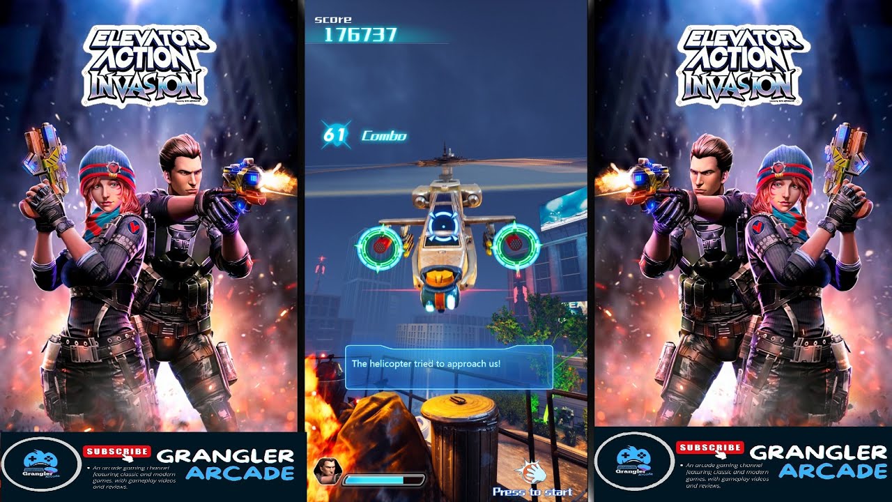 Elevator Action Invasion (Arcade Rom)PC Read Description.