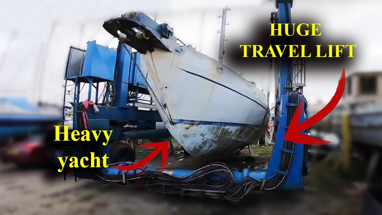 Как мы перевезли нашу 12-тонную парусную яхту