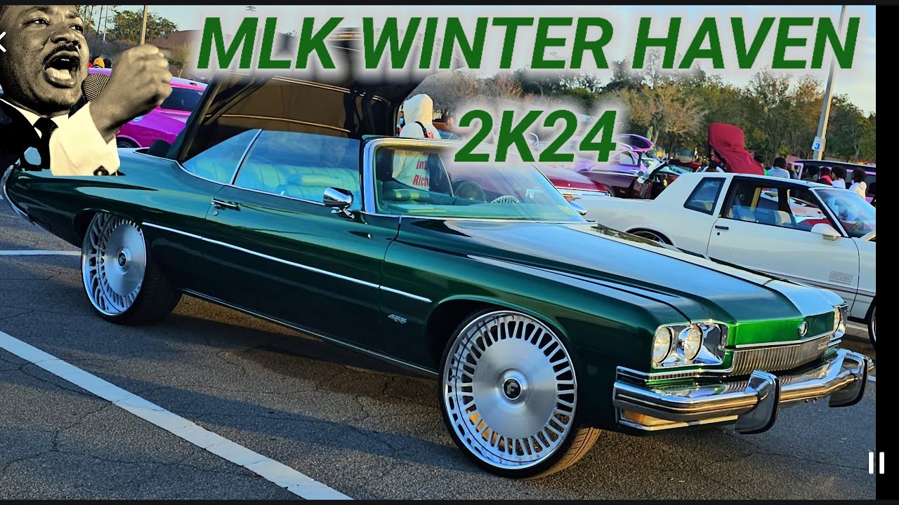 MLK BLOCK PARTY WINTER HAVEN, FLORIDA 2K24 DONKS / VERTS / BIG RIMS / CUSTOM CARS / POLK COUNTY