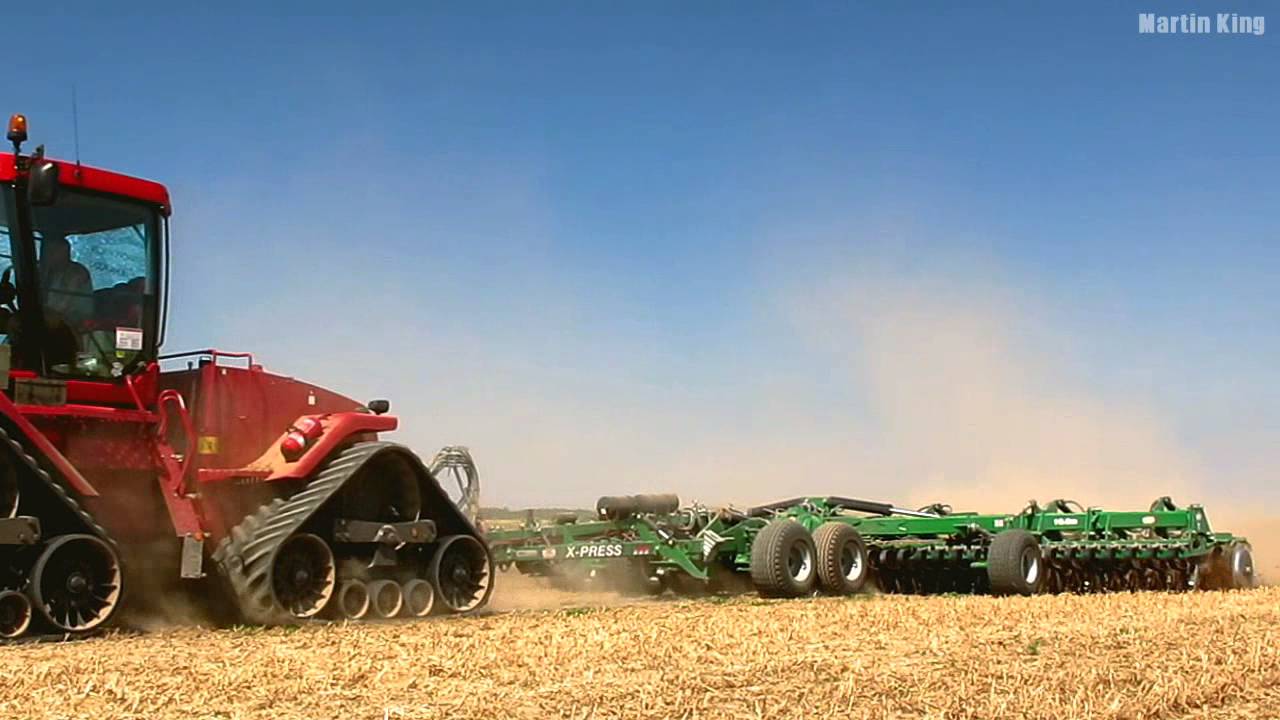 CASE IH Steiger STX 535 | Great Plains SIMBA X-Press [UnCut/SOUND!]