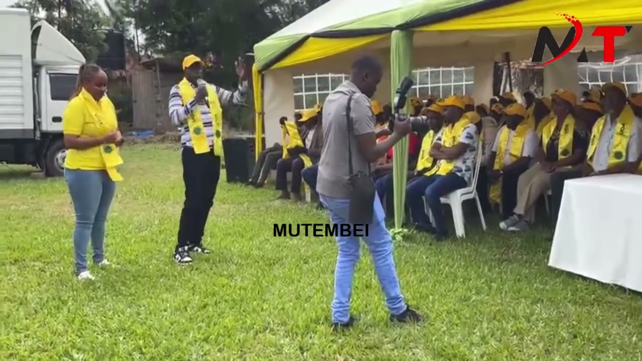 Gathoni Wa Muchomba Receives Kimani Ichungwah in Githunguri for UDA Meeting!