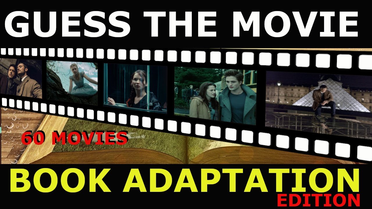 MOVIE QUIZ BOOK ADAPTATION EDITION / Guess in 1 frame (60 Movies)