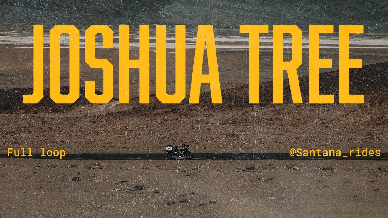 Joshua Tree Ride on a Harley Pan Am 1250